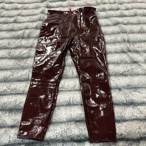 NWT SPANX Leather XL Leggings